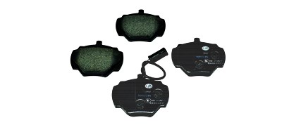 Hella Bremsbelagsatz, Scheibenbremse [Hersteller-Nr. 8DB355019-241] für Land Rover von HELLA