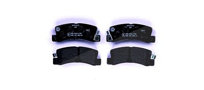 Hella Bremsbelagsatz, Scheibenbremse [Hersteller-Nr. 8DB355005-691] für Toyota von HELLA