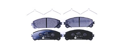 Hella Bremsbelagsatz, Scheibenbremse [Hersteller-Nr. 8DB355015-461] für Lexus, Toyota von HELLA