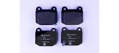 Hella Bremsbelagsatz, Scheibenbremse [Hersteller-Nr. 8DB355010-691] für Maserati, Mitsubishi, Nissan, Subaru, Toyota von HELLA