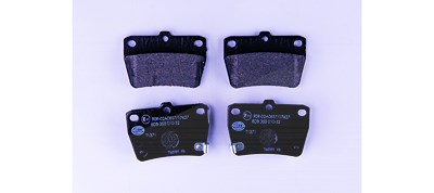 Hella Bremsbelagsatz, Scheibenbremse [Hersteller-Nr. 8DB355010-521] für Chery, Dr, Toyota von HELLA