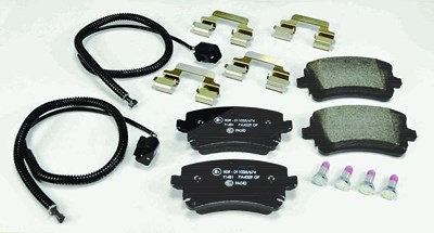 Hella Bremsbelagsatz, Scheibenbremse [Hersteller-Nr. 8DB355011-641] für Bentley, VW von HELLA