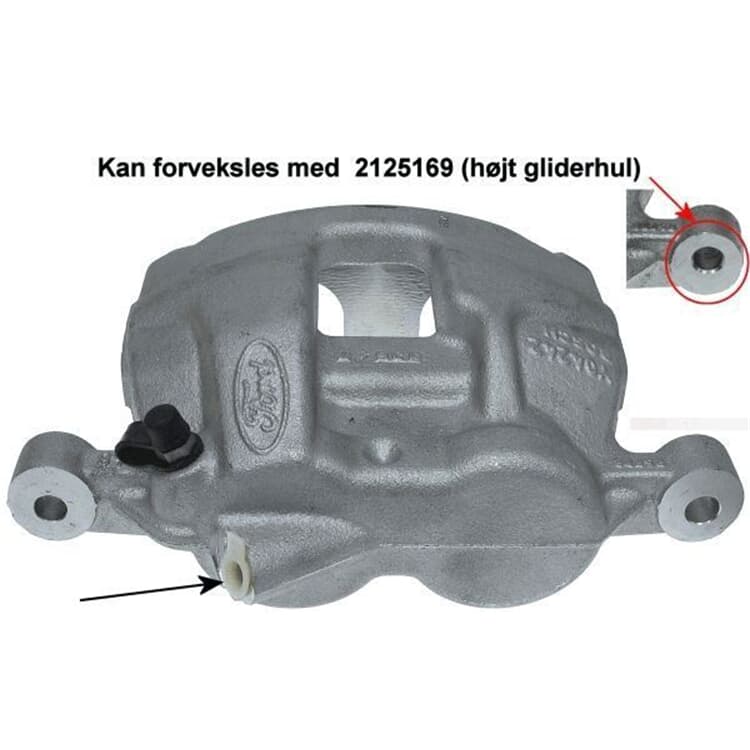 Hella Bremssattel vorne links Ford Transit Hella Bremssattel vorne links Ford Transit von HELLA