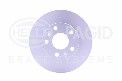 Hella Bremsscheibe Vorderachse Belüftet [Hersteller-Nr. 8DD355122-431] für Dacia, Nissan, Renault von HELLA