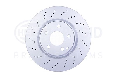 Hella 1x Bremsscheibe [Hersteller-Nr. 8DD355109-471] für Mercedes-Benz von HELLA