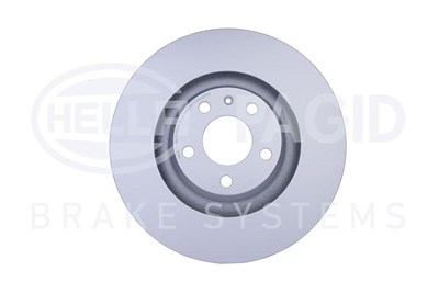 Hella 1x Bremsscheibe Vorderachse Belüftet [Hersteller-Nr. 8DD355111-161] für Audi von HELLA