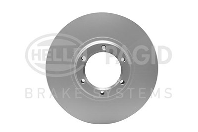 Hella Bremsscheibe Vorderachse Belüftet [Hersteller-Nr. 8DD355100-331] für Opel, Renault von HELLA