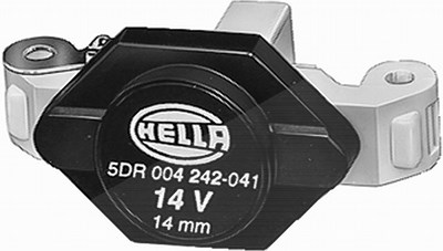 Hella Generatorregler [Hersteller-Nr. 5DR004242-041] für Citroën, Mercedes-Benz, Peugeot, Saab von HELLA