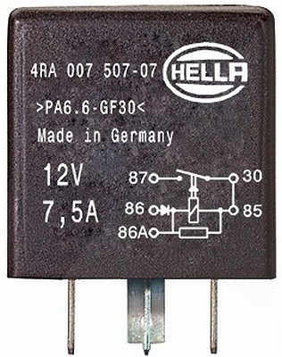 Hella Multifunktionsrelais [Hersteller-Nr. 4RA007507-071] für Audi, Ford, Seat, VW von HELLA
