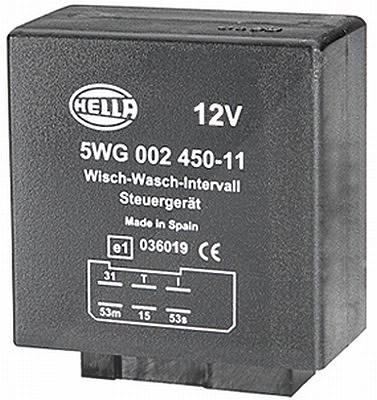 Hella Relais, Wisch-Wasch-Intervall [Hersteller-Nr. 5WG002450-111] für Mercedes-Benz von HELLA