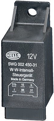Hella Relais, Wisch-Wasch-Intervall [Hersteller-Nr. 5WG002450-311] für Mercedes-Benz von HELLA