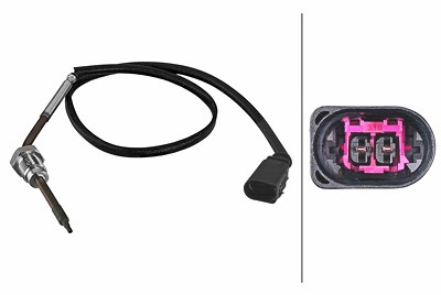 Hella Sensor, Abgastemperatur [Hersteller-Nr. 6PT010376-741] für Chevrolet, Opel, Vauxhall, VW von HELLA