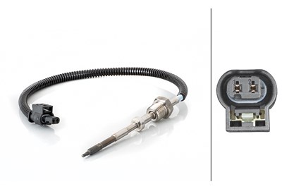 Hella Sensor, Abgastemperatur [Hersteller-Nr. 6PT014494-521] für Mercedes-Benz, Smart von HELLA