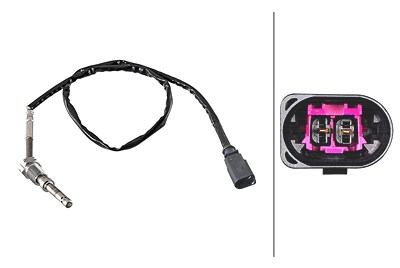 Hella Sensor, Abgastemperatur [Hersteller-Nr. 6PT358226-161] für Audi, Seat, Skoda, VW von HELLA