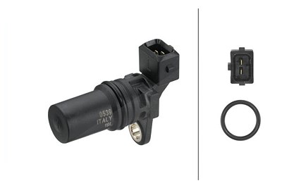 Hella Sensor, Drehzahl [Hersteller-Nr. 6PU009145-211] für Dacia, Nissan, Opel, Renault, Vauxhall von HELLA