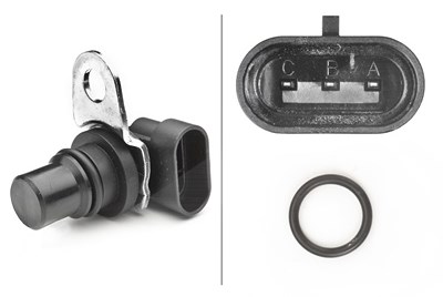 Hella Sensor, Nockenwellenposition [Hersteller-Nr. 6PU009121-841] für Opel von HELLA