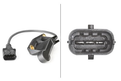 Hella Sensor, Nockenwellenposition [Hersteller-Nr. 6PU009121-041] für Opel, Vauxhall von HELLA