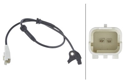 Hella Sensor, Raddrehzahl [Hersteller-Nr. 6PU009106-371] für Citroën, Peugeot von HELLA
