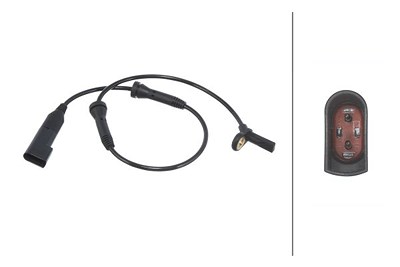 Hella Sensor, Raddrehzahl [Hersteller-Nr. 6PU009106-681] für Ford von HELLA