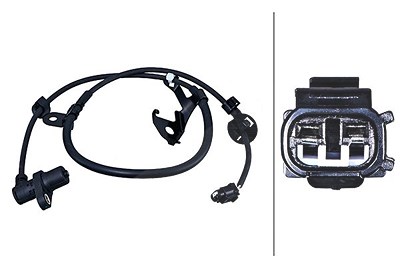 Hella Sensor, Raddrehzahl [Hersteller-Nr. 6PU358218-051] für Toyota von HELLA