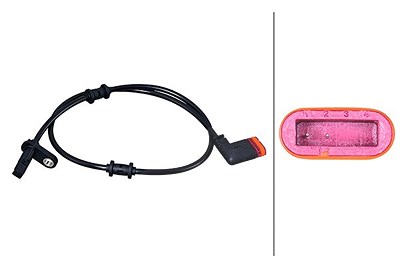 Hella Sensor, Raddrehzahl [Hersteller-Nr. 6PU358218-091] für Mercedes-Benz von HELLA