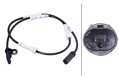 Hella Sensor, Raddrehzahl [Hersteller-Nr. 6PU358218-111] für BMW von HELLA