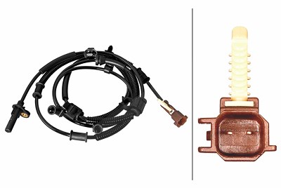 Hella Sensor, Raddrehzahl [Hersteller-Nr. 6PU358218-901] für Ford Australia, Ford Usa von HELLA