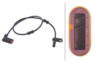 Hella Sensor, Raddrehzahl [Hersteller-Nr. 6PU010039-931] für Mercedes-Benz von HELLA
