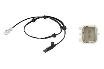 Hella Sensor, Raddrehzahl [Hersteller-Nr. 6PU012039-931] für Peugeot von HELLA