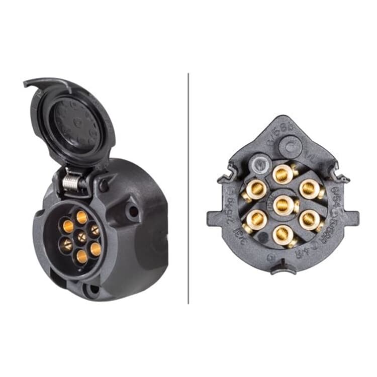 Hella Steckdose 7polig 8JB001943-003 Hella Steckdose 7polig 8JB001943-003 von HELLA