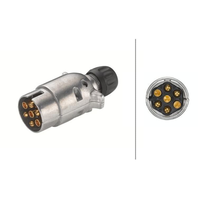Hella Stecker 7polig 8JA001918-002 Hella Stecker 7polig 8JA001918-002 von HELLA
