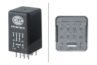 Hella Steuergerät, Glühzeit [Hersteller-Nr. 4RV008188-721] für Audi, Cupra, Seat, Skoda, VW von HELLA