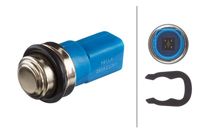 Hella Temperaturschalter, Kühlerlüfter [Hersteller-Nr. 6ZT181611-081] für Audi, VW von HELLA