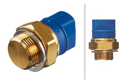 Hella Temperaturschalter, Kühlerlüfter [Hersteller-Nr. 6ZT007801-011] für Audi, VW von HELLA