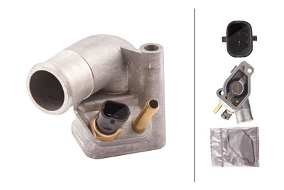 Hella Thermostat, Kühlmittel [Hersteller-Nr. 8MT354774-731] für Opel, Saab, Vauxhall von HELLA