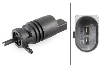Hella Waschwasserpumpe, Scheibenreinigung [Hersteller-Nr. 8TW006848-041] für BMW, Maybach, Mercedes-Benz, Rolls-royce von HELLA