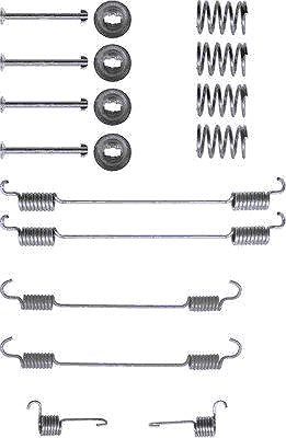 Hella Zubehörsatz, Bremsbacken [Hersteller-Nr. 8DZ355200-381] für Citroën, Dacia, Ds, Lada, Mercedes-Benz, Nissan, Peugeot, Renault von HELLA