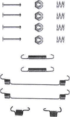 Hella Zubehörsatz, Bremsbacken [Hersteller-Nr. 8DZ355200-091] für Alfa Romeo, Citroën, Fiat, Lancia, Renault von HELLA