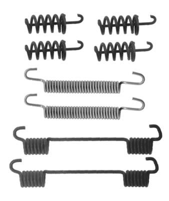 Hella Zubehörsatz, Feststellbremsbacken [Hersteller-Nr. 8DZ355201-931] für Freightliner, Mercedes-Benz, VW von HELLA