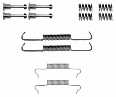 Hella Zubehörsatz, Feststellbremsbacken [Hersteller-Nr. 8DZ355201-981] für Mg, Rover von HELLA