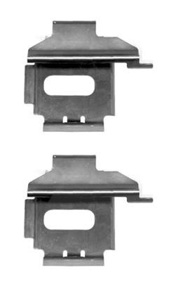 Hella Zubehörsatz, Scheibenbremsbelag [Hersteller-Nr. 8DZ355203-521] für Mercedes-Benz, Puch von HELLA