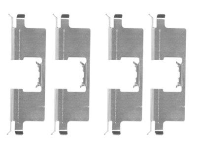 Hella Zubehörsatz, Scheibenbremsbelag [Hersteller-Nr. 8DZ355204-651] für Mg, Rover von HELLA