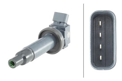 Hella Zündspule [Hersteller-Nr. 5DA358000-421] für Citroën, Peugeot, Toyota von HELLA