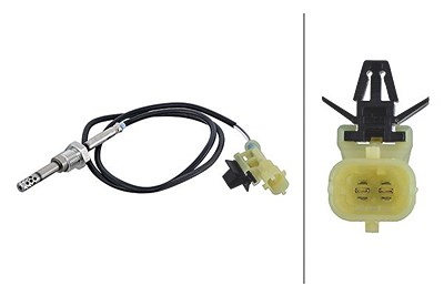 Hella Sensor, Abgastemperatur [Hersteller-Nr. 6PT010376-461] für Opel, Vauxhall von HELLA