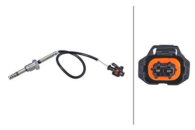 Hella Sensor, Abgastemperatur [Hersteller-Nr. 6PT010376-561] für Chevrolet, Opel, Vauxhall von HELLA