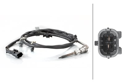 Hella Sensor, Abgastemperatur [Hersteller-Nr. 6PT014494-611] für Opel, Vauxhall von HELLA