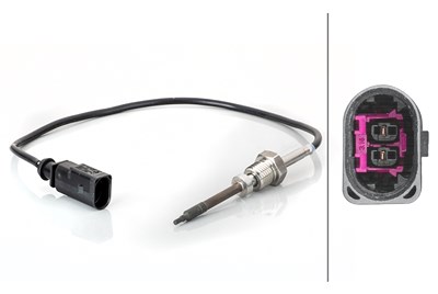 Hella Sensor, Abgastemperatur [Hersteller-Nr. 6PT014495-131] für Audi von HELLA