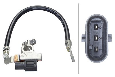 Hella Sensor, Batteriemanagement [Hersteller-Nr. 6PK010562-921] für BMW von HELLA