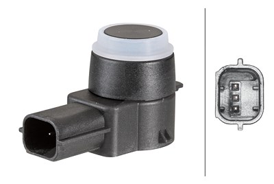 Hella Sensor, Einparkhilfe [Hersteller-Nr. 6PX358141-111] für Chevrolet, Opel, Saab, Vauxhall von HELLA