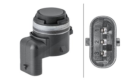 Hella Sensor, Einparkhilfe [Hersteller-Nr. 6PX358141-781] für BMW, Mini von HELLA